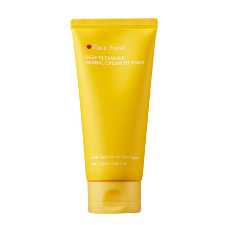 페이스푸드 허벌 딥 클렌징폼 100ml
