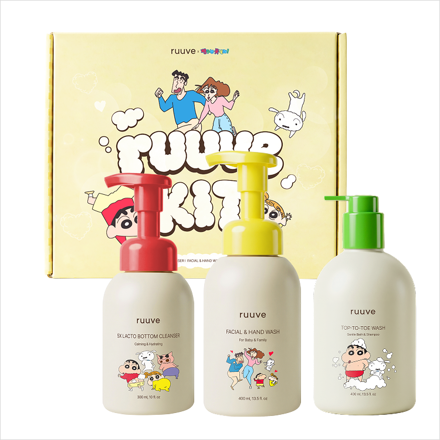 RUUVE 蜡笔小新联名3件套