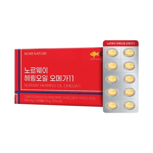 挪威鲱鱼油 Omega11 1盒（30粒胶囊，1个月份）