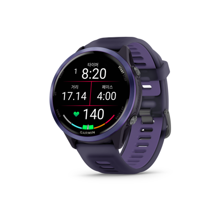 [포러너 570] 47mm, 러닝 GPS (퍼플/인디고)