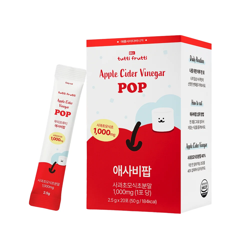 신세계인터넷면세점-뚜띠프루티-애사비팝 (2.5gX20포(50g))