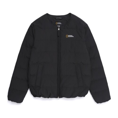 N254UDW020_099_115 HERON U-Neck Quilted Goose Down Jumper