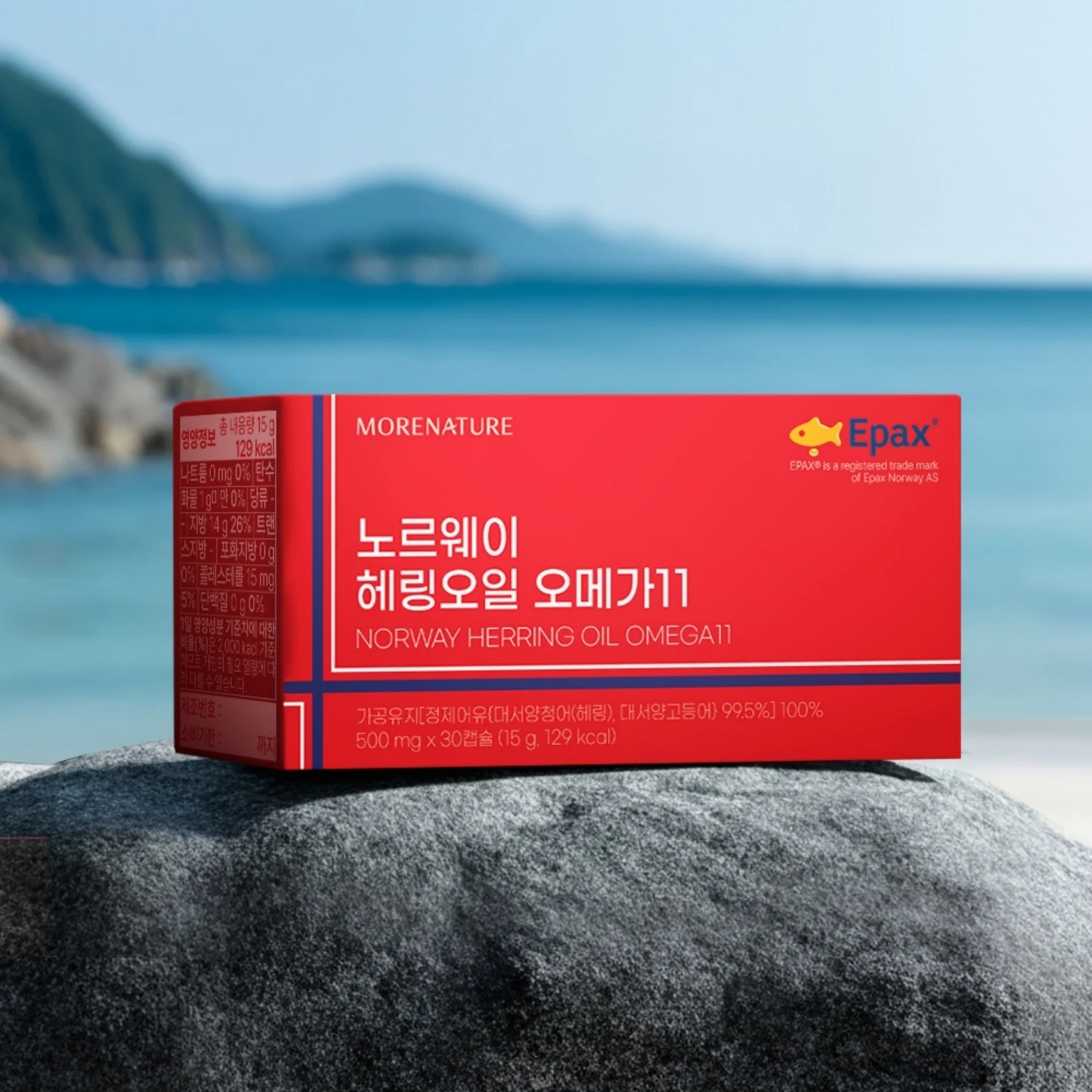 신세계인터넷면세점-모어네이처-노르웨이 헤링오일 오메가11 1박스(30캡슐, 1개월분)