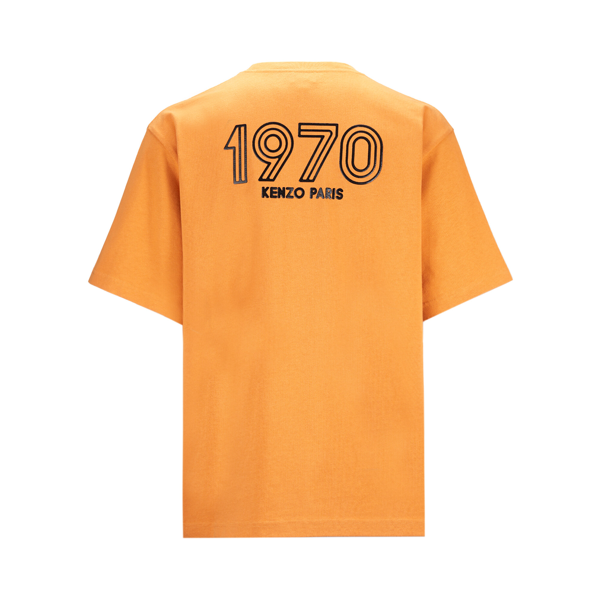 KENZO ARCHIVE 1970 OVERSIZE T-SHIRT - MEDIUM ORANGE - 겐조 - 패션