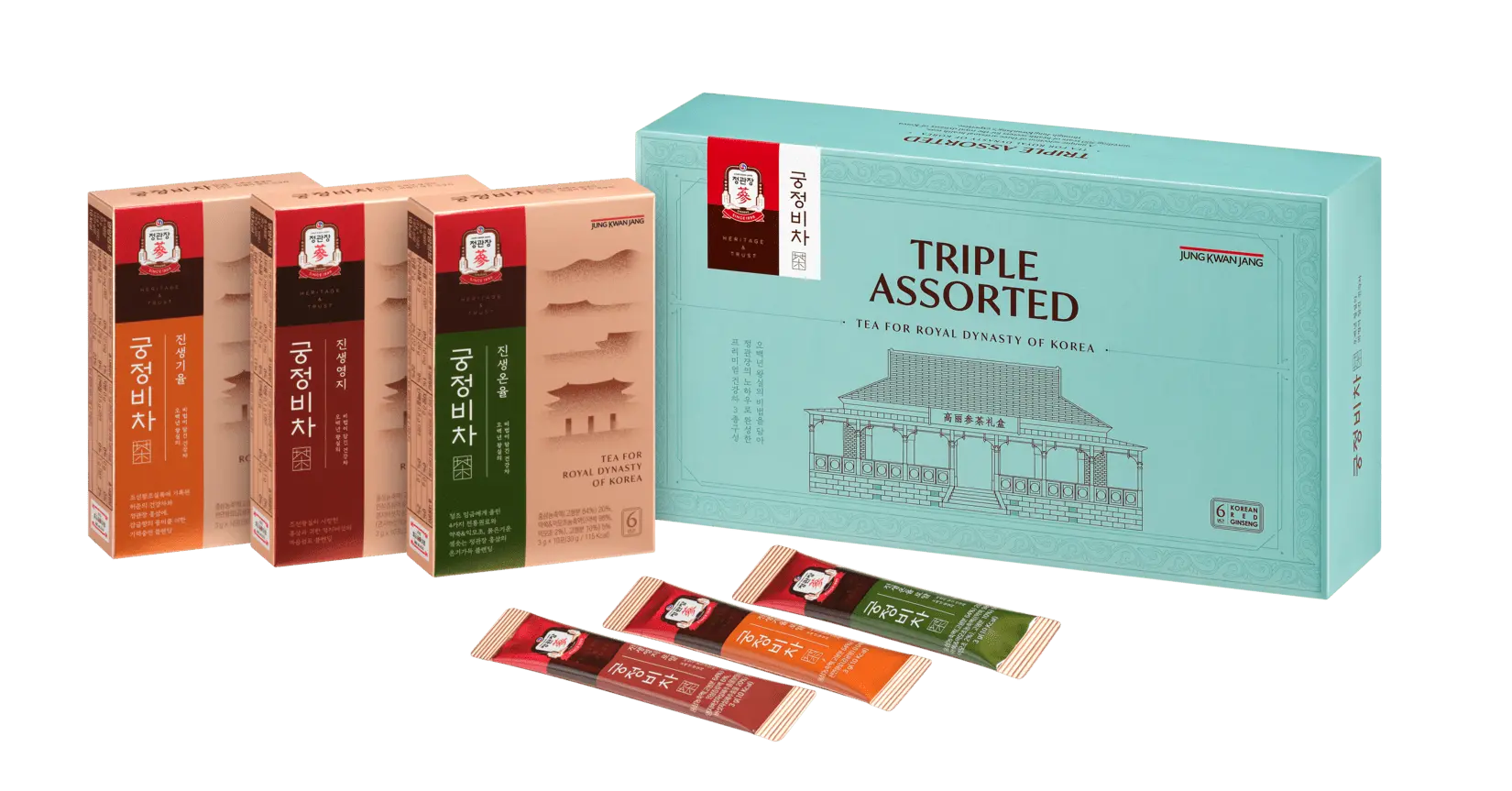 신세계인터넷면세점-정관장-궁정비차 트리플 어쏘티드(3gX20포)