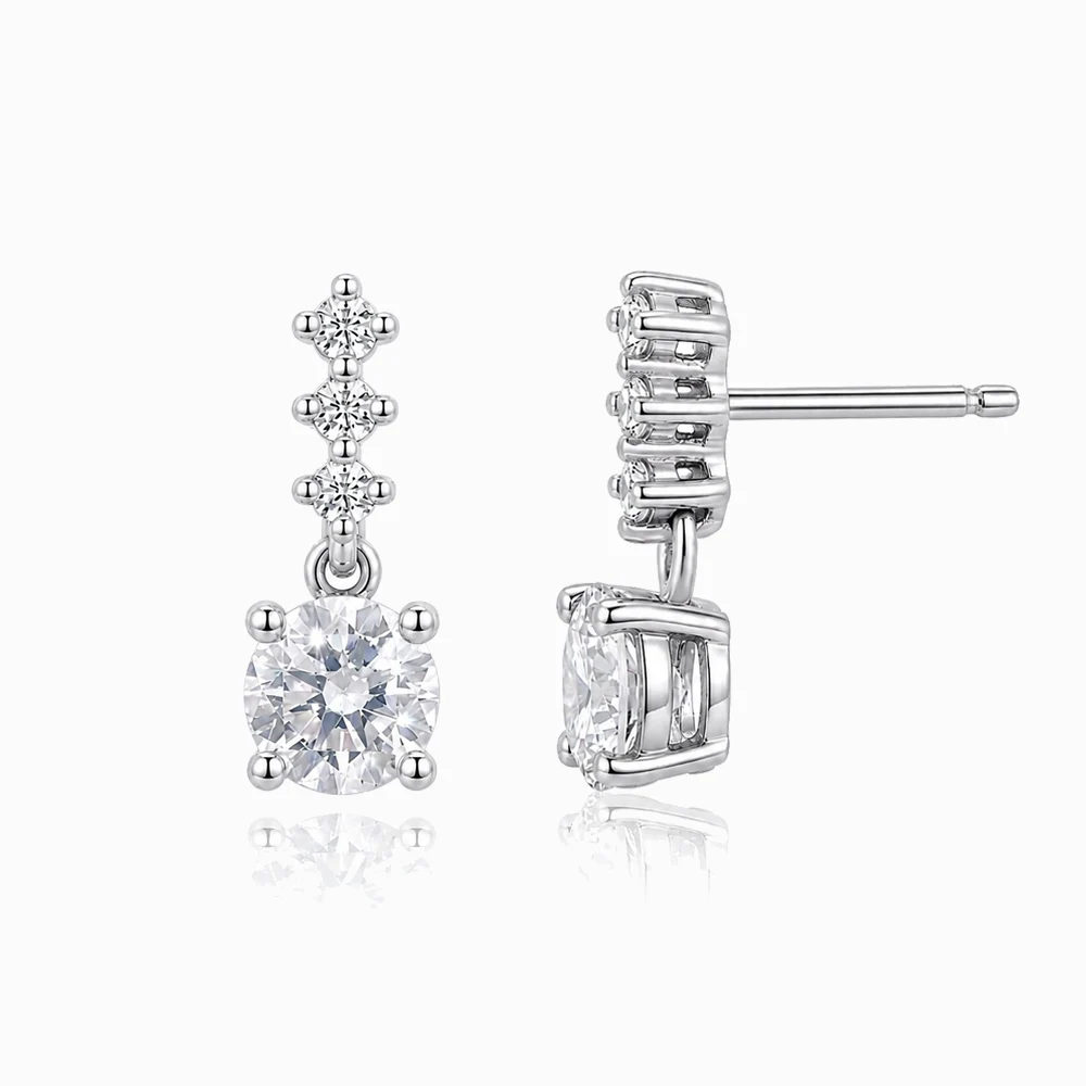 신세계인터넷면세점-밀튼 스텔리-earring-[수지착용] Shooting star Silver Earrings
