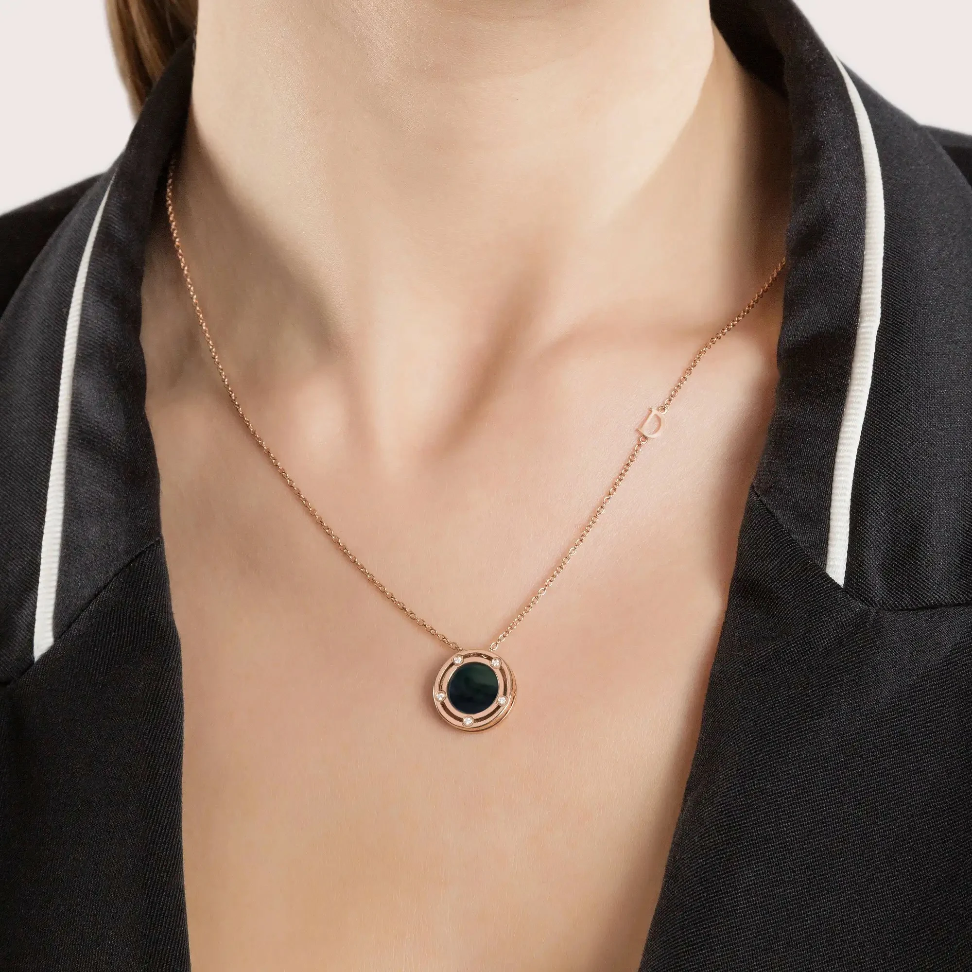 신세계인터넷면세점-다미아니-necklace-D.SIDE_PG NECKLACE DIAS ONYX