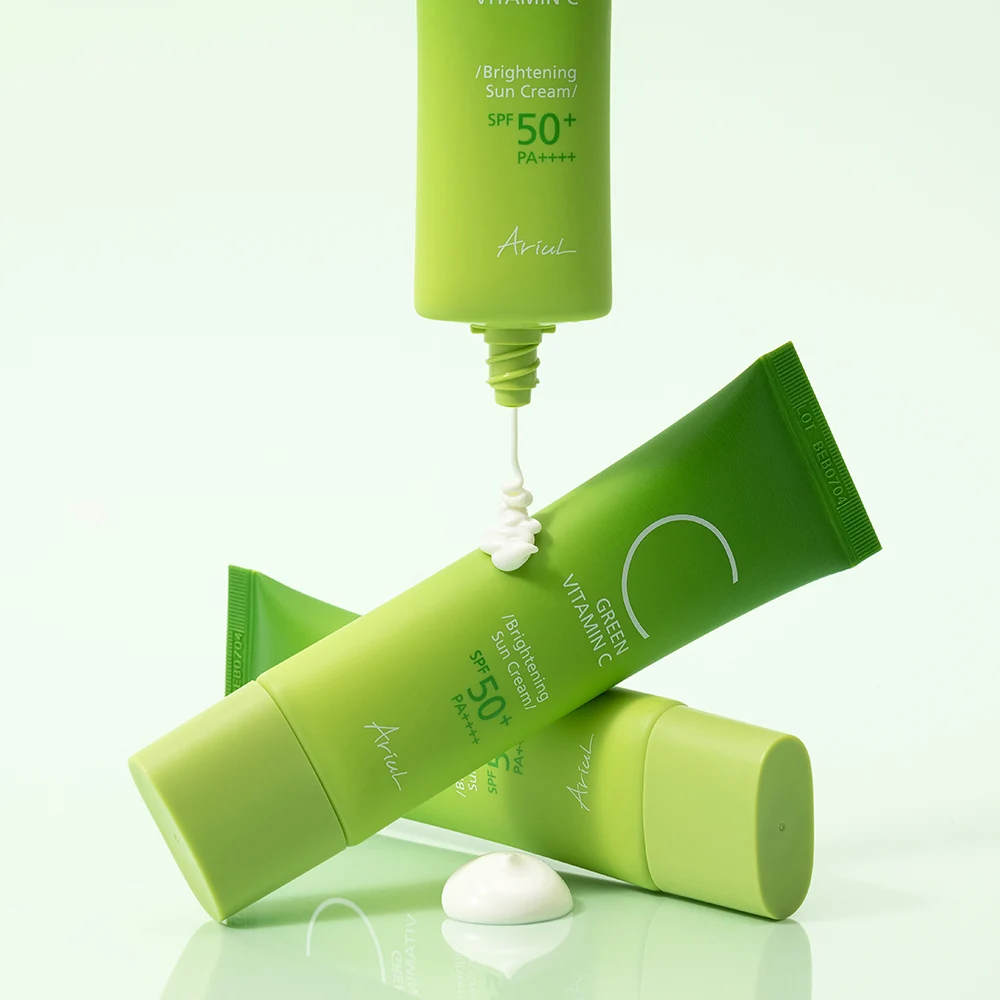 신세계인터넷면세점-아리얼-Suncare-그린 비타민 씨 브라이트닝 선크림 50ml SPF50+ PA++++