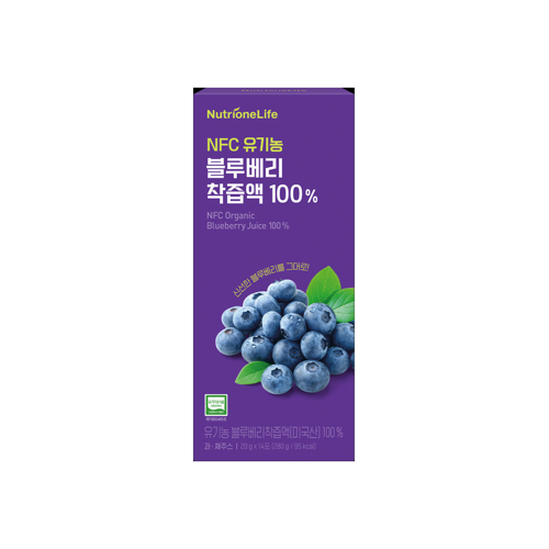 NFC有机蓝莓原榨汁100% 14包