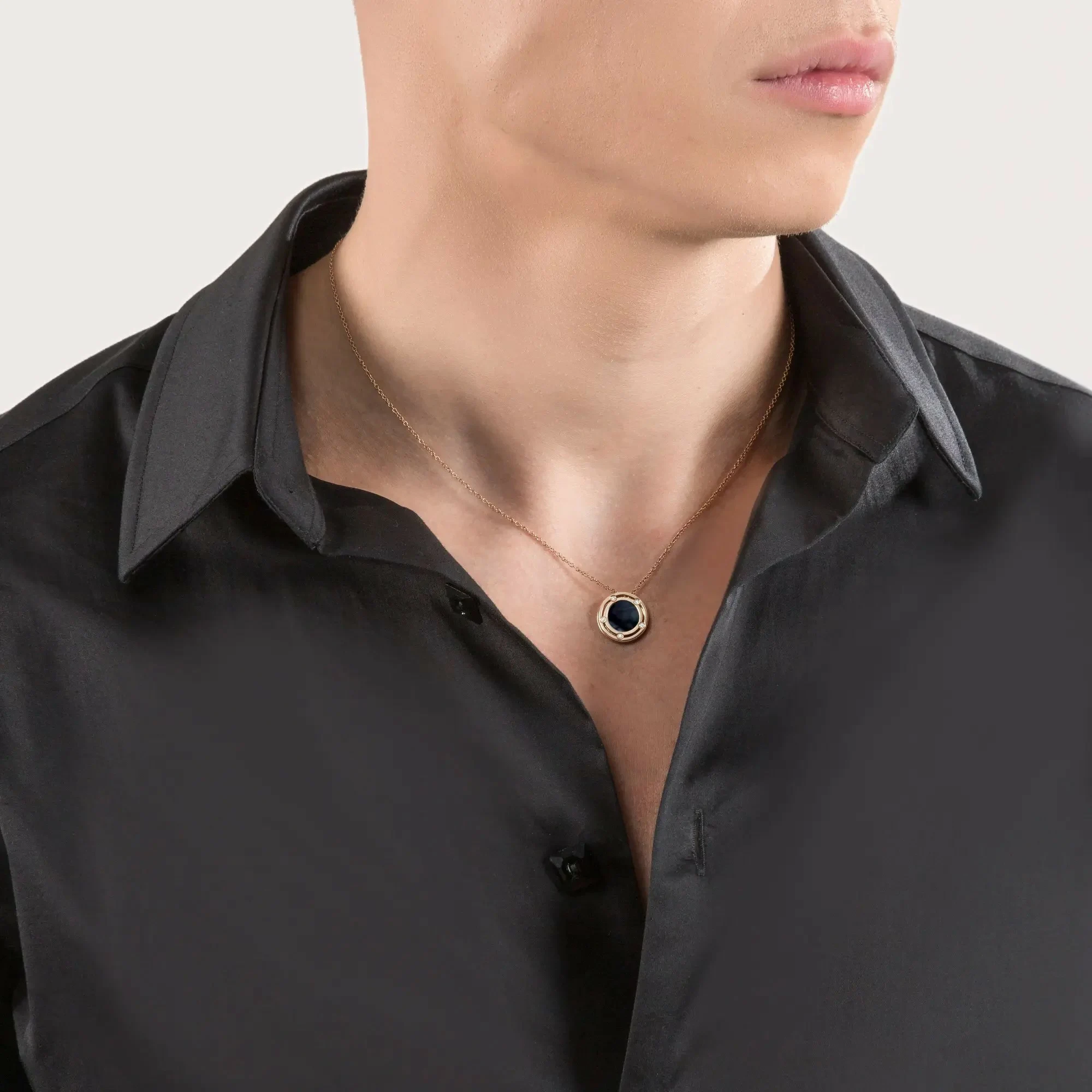 신세계인터넷면세점-다미아니-necklace-D.SIDE_PG NECKLACE DIAS ONYX