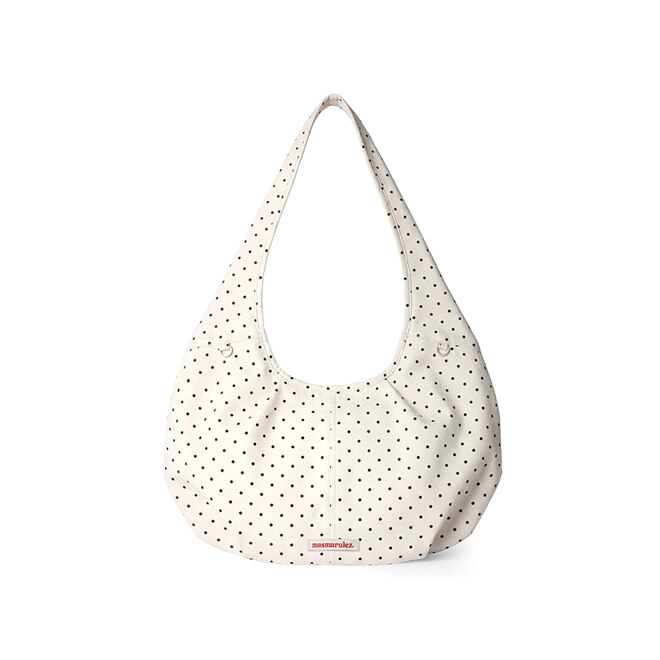 Drop eco shoulder bag_Dot ivory