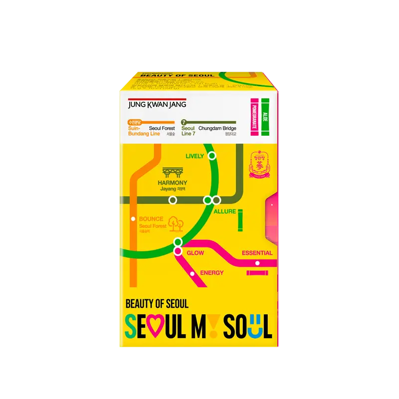 신세계인터넷면세점-정관장-뷰티 오브 서울(홍삼담은 석류스틱(10포),피부건강엔 알로에 젤리스틱(10포))
