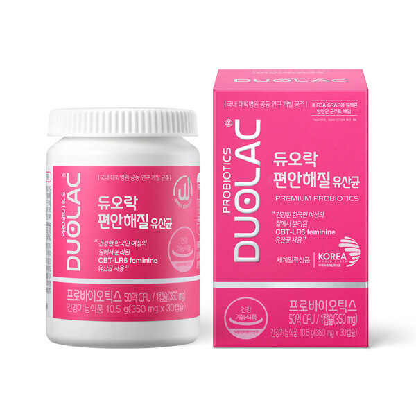 신세계인터넷면세점-듀오락-[질유래유산균] 편안해질(30캡슐,30일분)