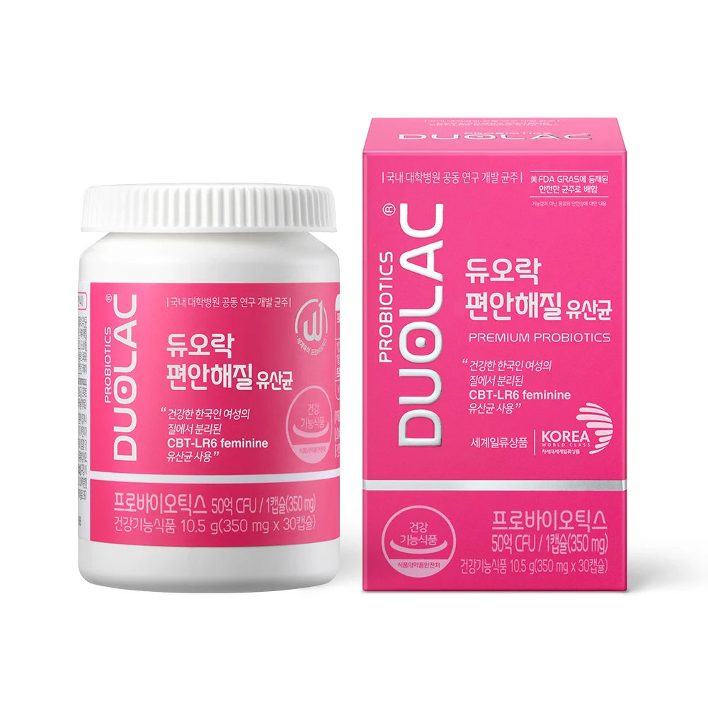 신세계인터넷면세점-듀오락-[질유래유산균] 편안해질(30캡슐,30일분)