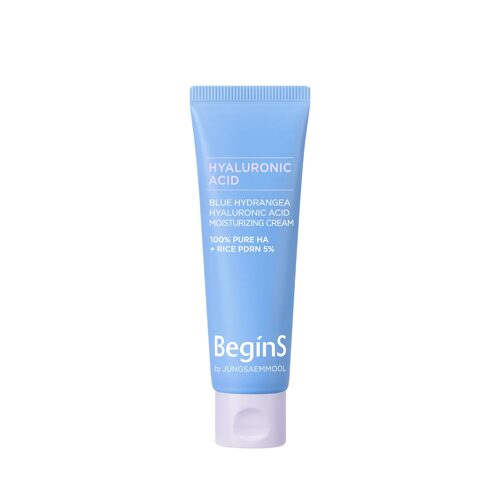 비긴스 바이 정샘물 블루 수국 히알루론산 수분 크림 50ml