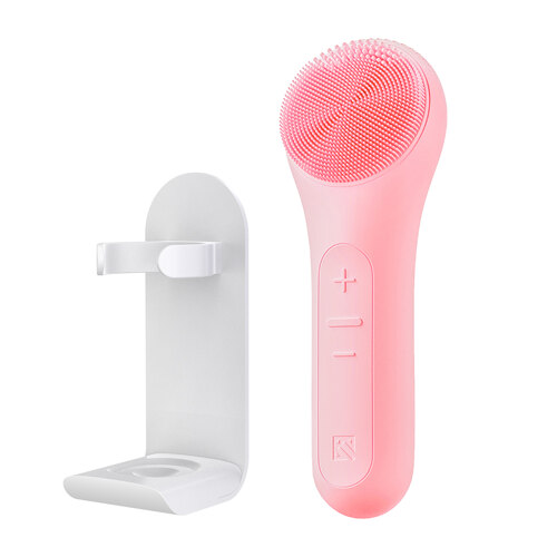 실리콘 진동클렌저 파스텔 핑크