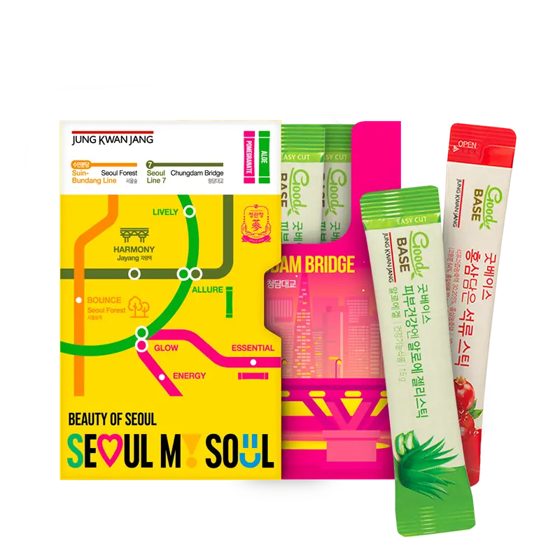신세계인터넷면세점-정관장-뷰티 오브 서울(홍삼담은 석류스틱(10포),피부건강엔 알로에 젤리스틱(10포))