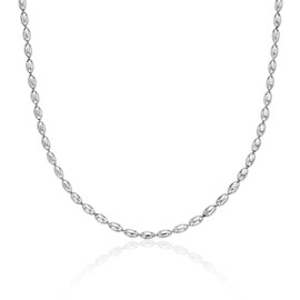 퓨어라인 라이스 볼 목걸이 (White)