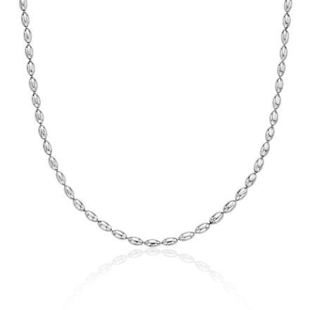 퓨어라인 라이스 볼 목걸이 (White)