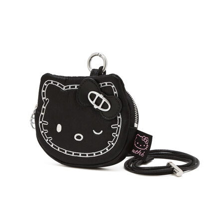 Hello Kitty Stud Black Strap Mini Pouch 迷你包