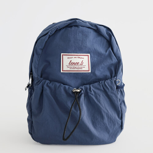 Mini String Backpack Deep Blue