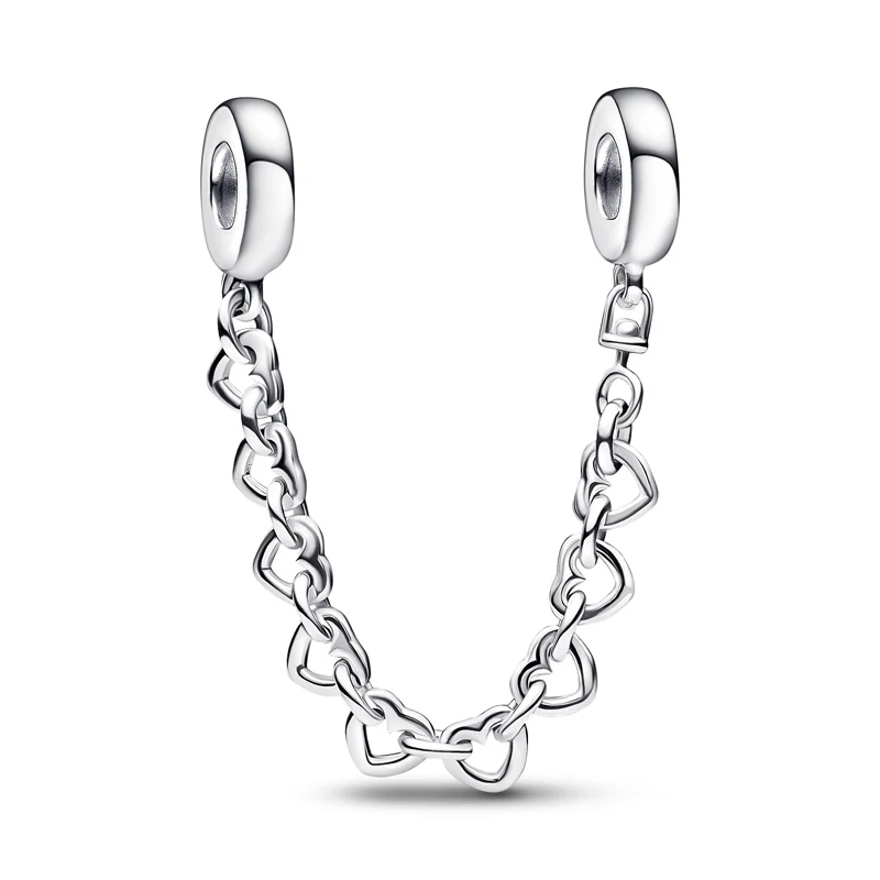 신세계인터넷면세점-판도라-bracelet-링크드 하트 세이프티 체인 참