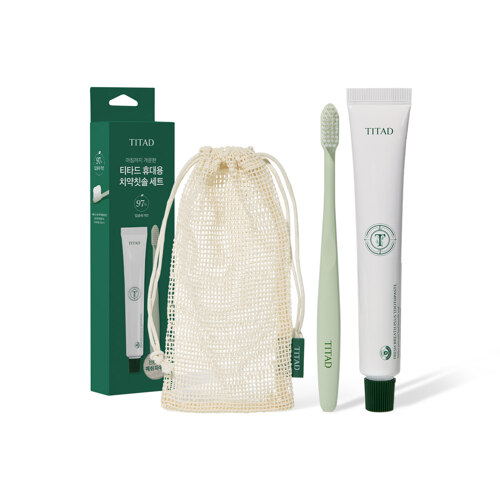韩际新世界网上免税店-TITAD-dental-提塔德便攜式牙膏牙刷套裝