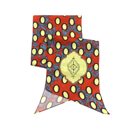 Anamaison New Jeans Silk Long Petit Scarf - 围巾