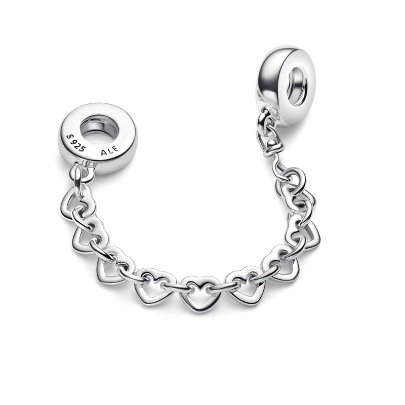 신세계인터넷면세점-판도라-bracelet-링크드 하트 세이프티 체인 참