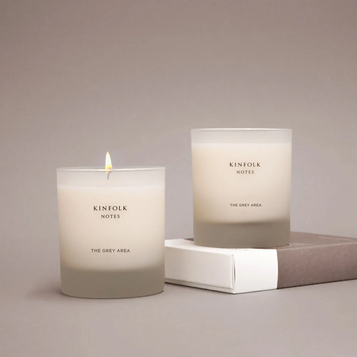 신세계인터넷면세점-킨포크 노츠-Candle_Diffuser_Aroma-캔들 더 그레이 에어리어(오리앤탈 우디) 200g