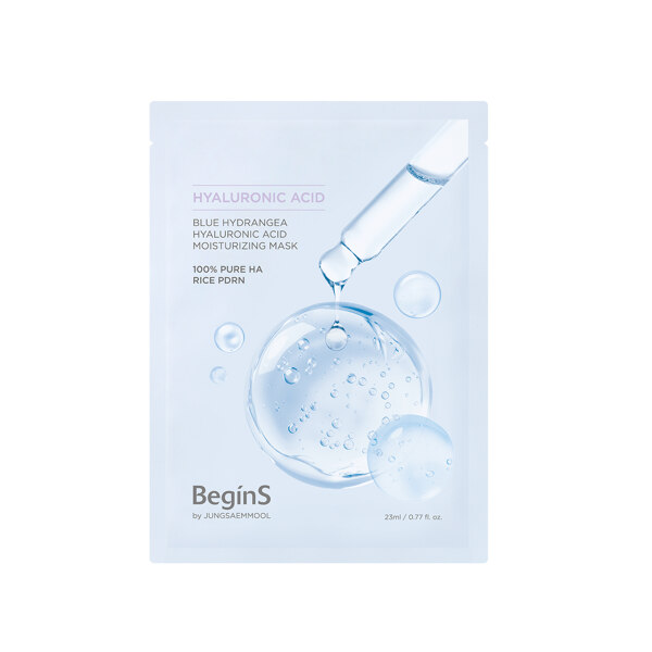 신세계인터넷면세점-정샘물-FaceMasksTreatments-비긴스 바이 정샘물 블루 수국 히알루론산 수분 마스크 5매