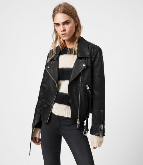 LUNA BIKER / Black