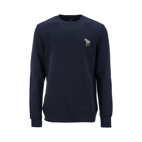 MENS REG FIT SWEATSHIRT ZEBRA 네이비