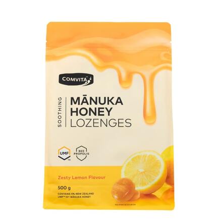 프로폴리스 마누카 허니 로젠지 캔디 레몬 (500g)