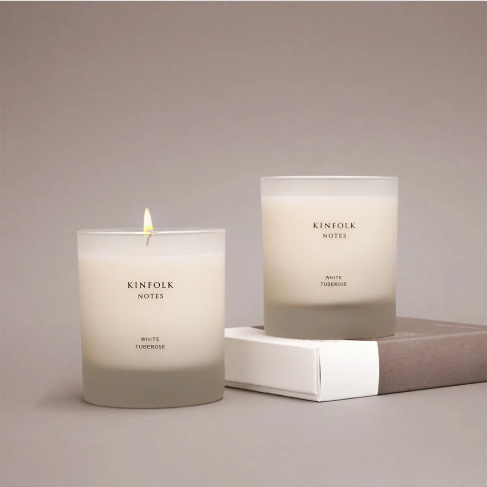 신세계인터넷면세점-킨포크 노츠-Candle_Diffuser_Aroma-캔들 화이트 튜베로즈(튜베로즈 플로럴) 200g