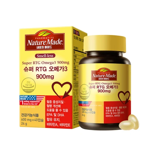 네이처메이드 슈퍼RTG 오메가3(40캡슐, 20일분)