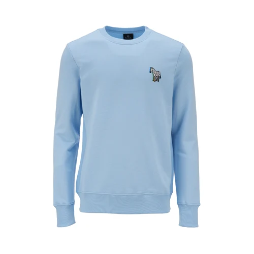 MENS REG FIT SWEATSHIRT ZEBRA 스카이블루