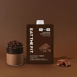 식사대용 단백질 쉐이크 한끼 파우치 1주플랜_더블초코 [7Pack]