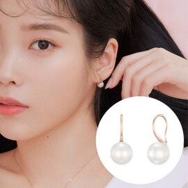 [아이유 PICK] TIARA Oh Young 실버 귀걸이 JJT1EI3AS677SV000