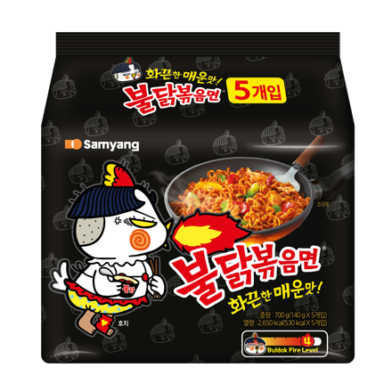 불닭볶음면 멀티팩 (5입)