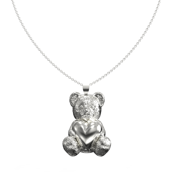 신세계인터넷면세점-희세-necklace-heart teddy necklace