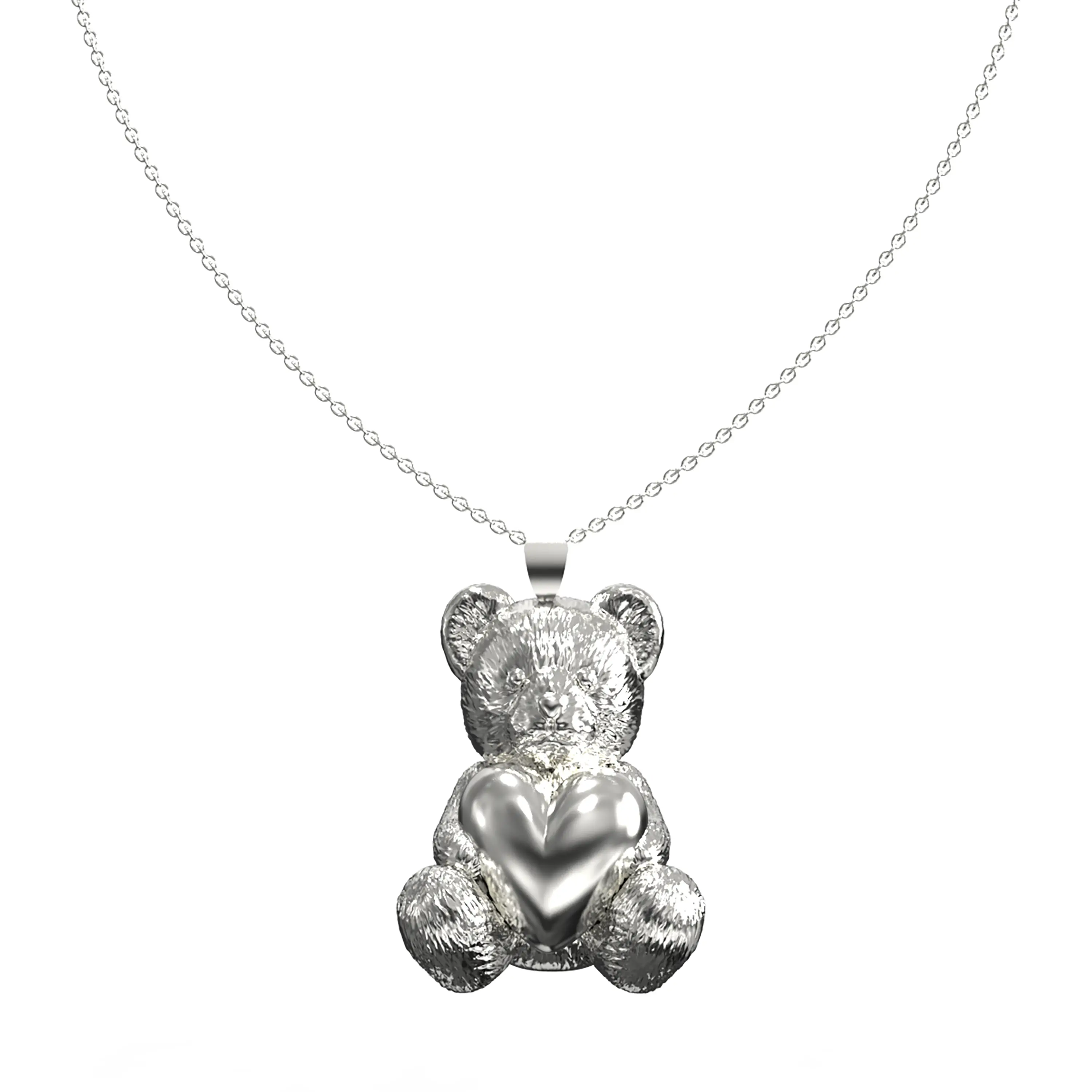 신세계인터넷면세점-희세-necklace-heart teddy necklace