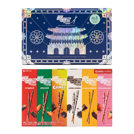 LOTTE PEPERO 光化门限定款 6盒