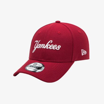940 MLB New York Yankees Script Logo Ball Cap Scarlet 棒球帽
