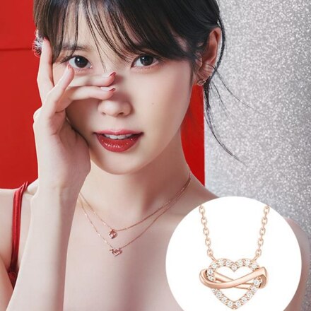 [아이유 PICK] ETER HOLIDAY HEART 목걸이 JJERNQ3BF693SR420