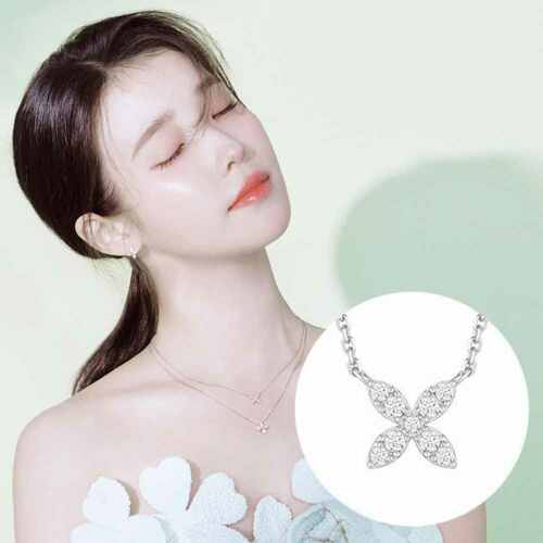 [IU PICK] BREEZE Silver Necklace JJBRNQ6B2259SW420