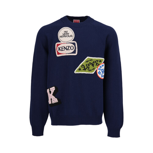 (MEN) KENZO BADGES JUMPER