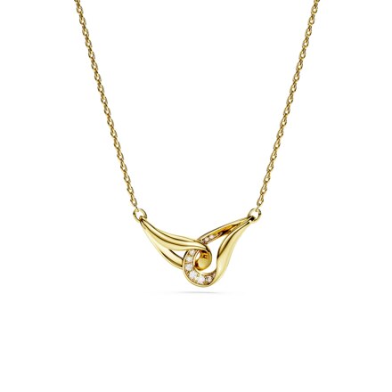 CLASSICA:PEND INTERLOCKING SIL/GOS
