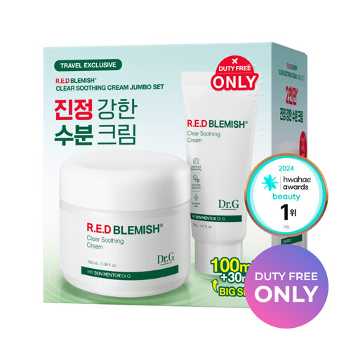 [2세대 천만크림]레드 블레미쉬 클리어 수딩 크림 점보세트 (면세전용)