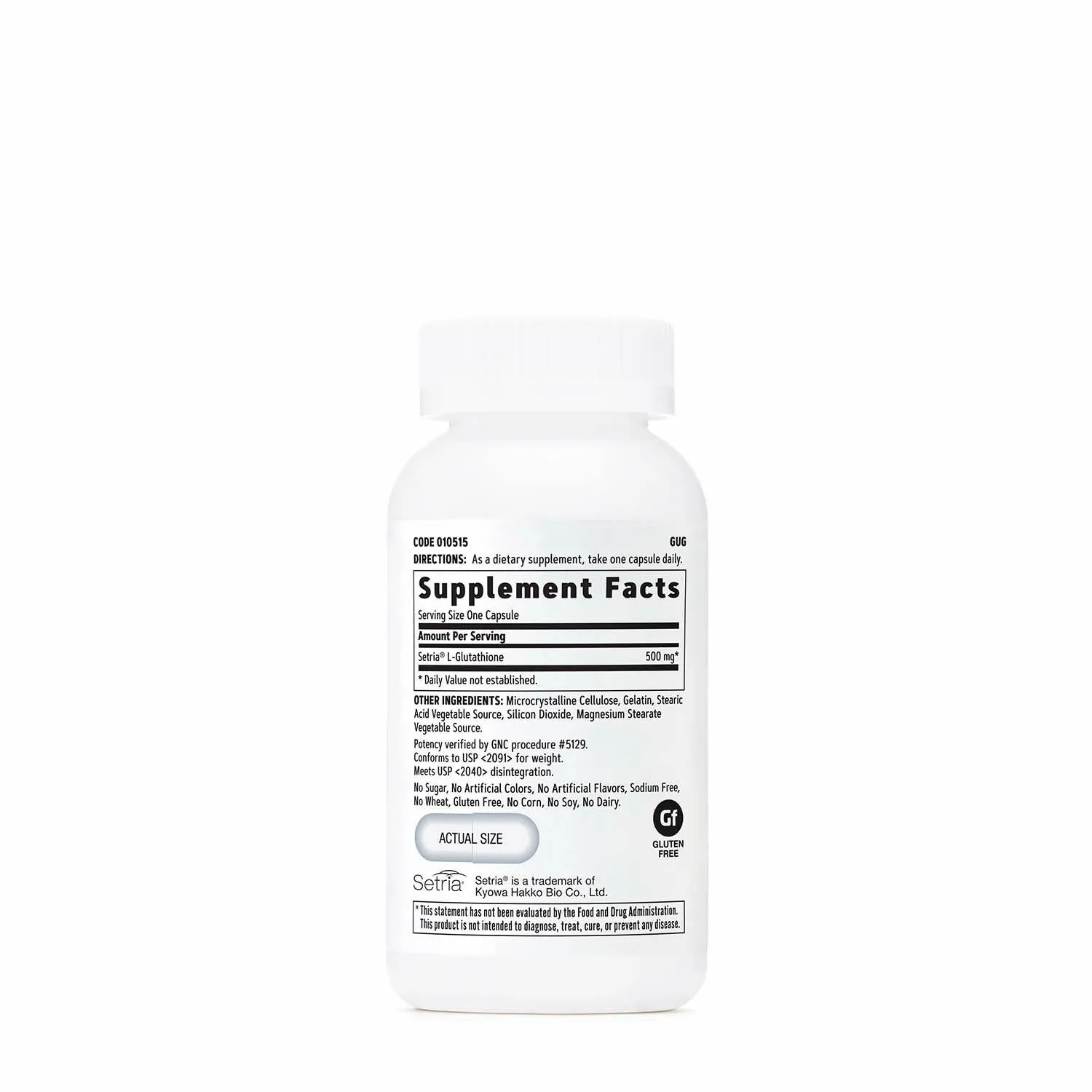 신세계인터넷면세점-지엔씨-GNC 글루타치온 500mg (60정)